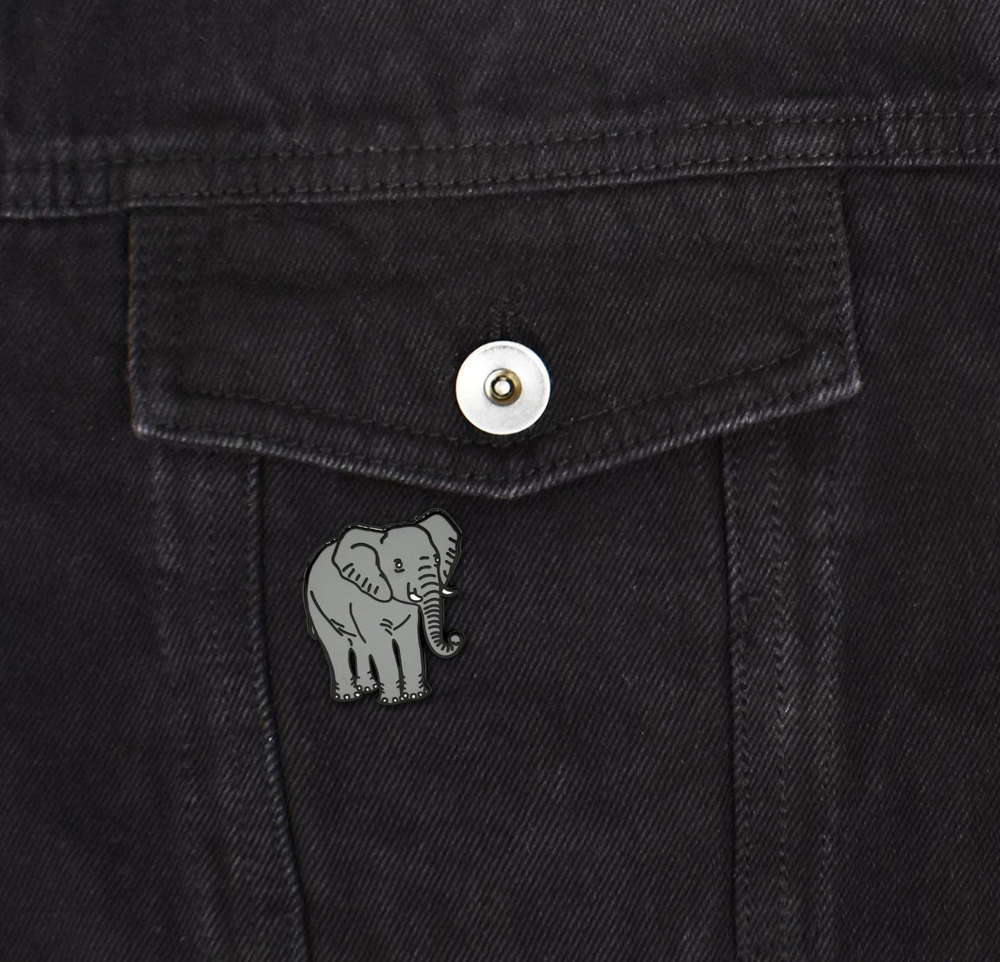 Elephant Enamel Pin - Clayton Jewelry Labs