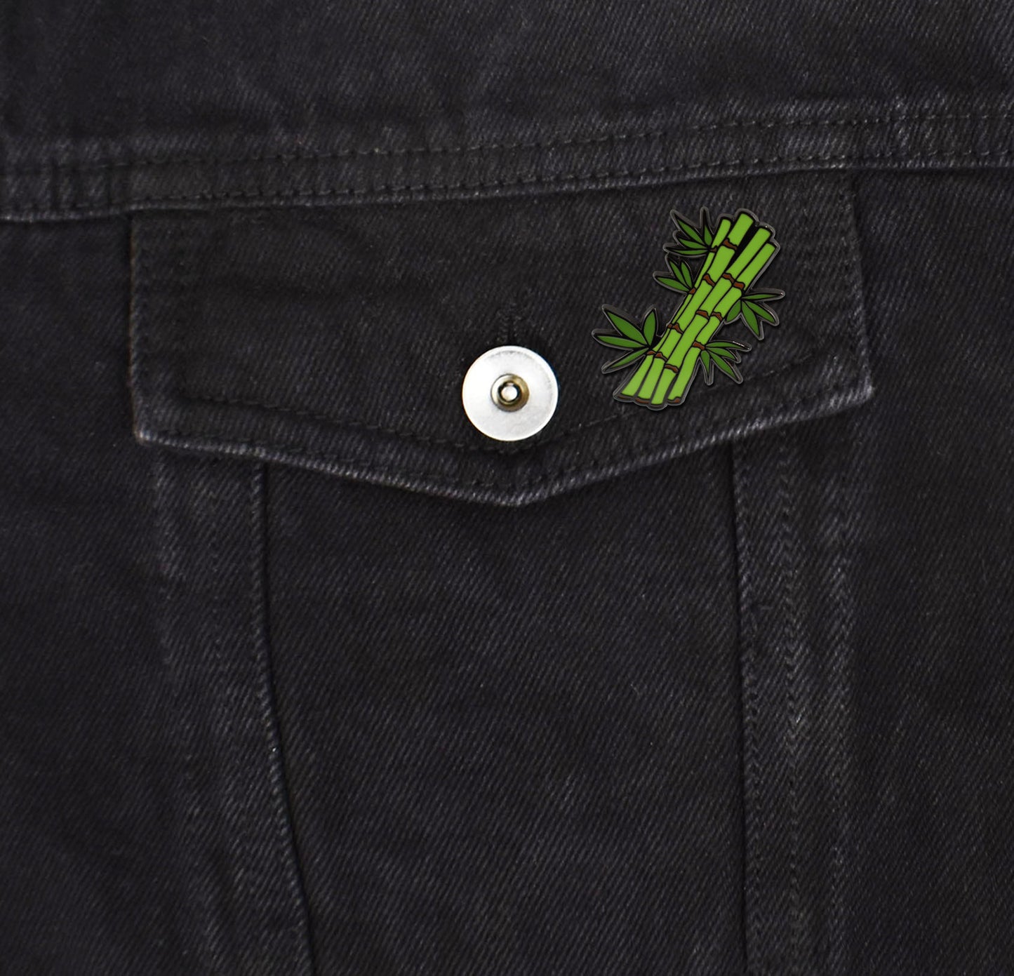 Bamboo Enamel Pin | Clayton Jewelry Labs