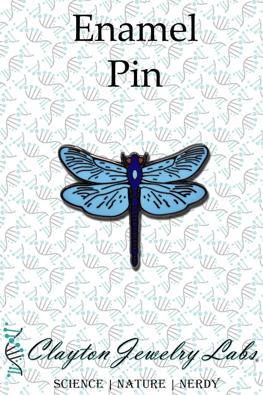 Dragonfly Enamel Pin | Clayton Jewelry Labs