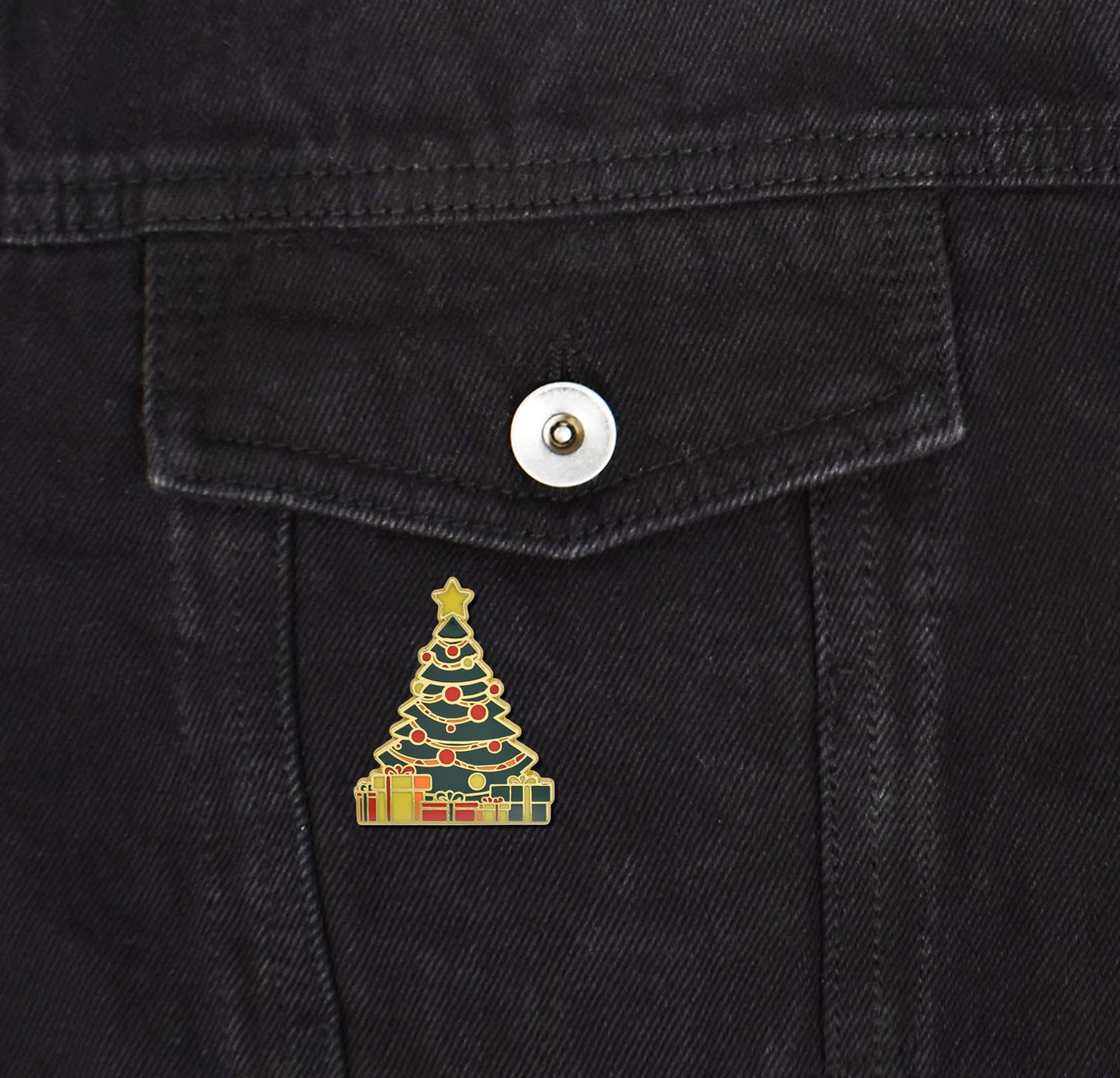 Christmas Tree Enamel Pin | Clayton Jewelry Labs