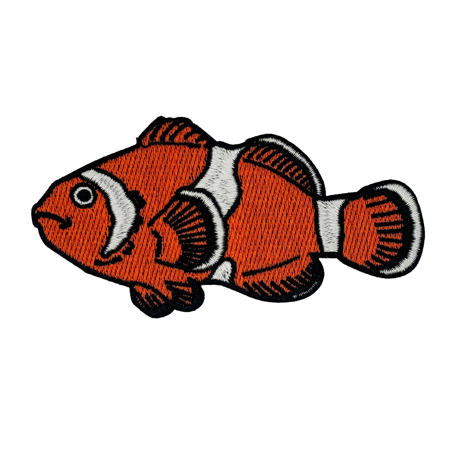 Clownfish Embroidered Iron-on Patch | Clayton Jewelry Labs