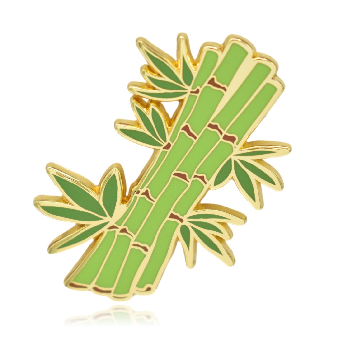 Bamboo Enamel Pin | Clayton Jewelry Labs
