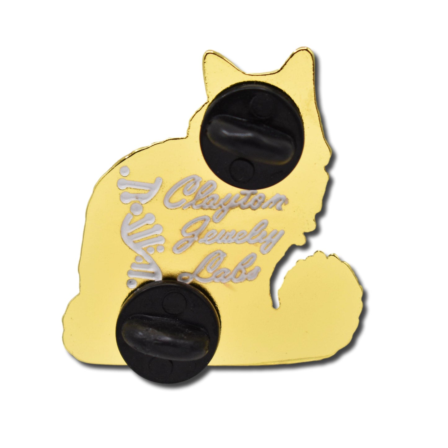 Black Cat Enamel Pin | Clayton Jewelry Labs