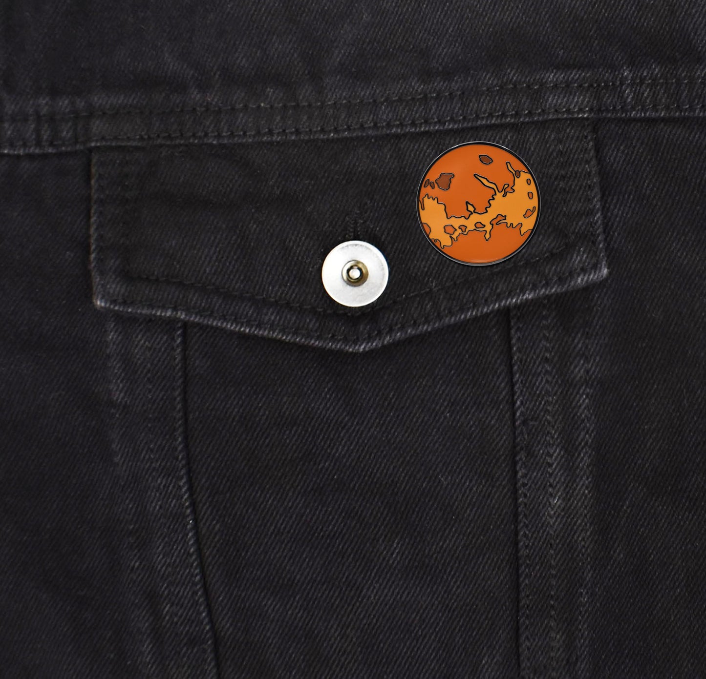Planet Venus Enamel Pin