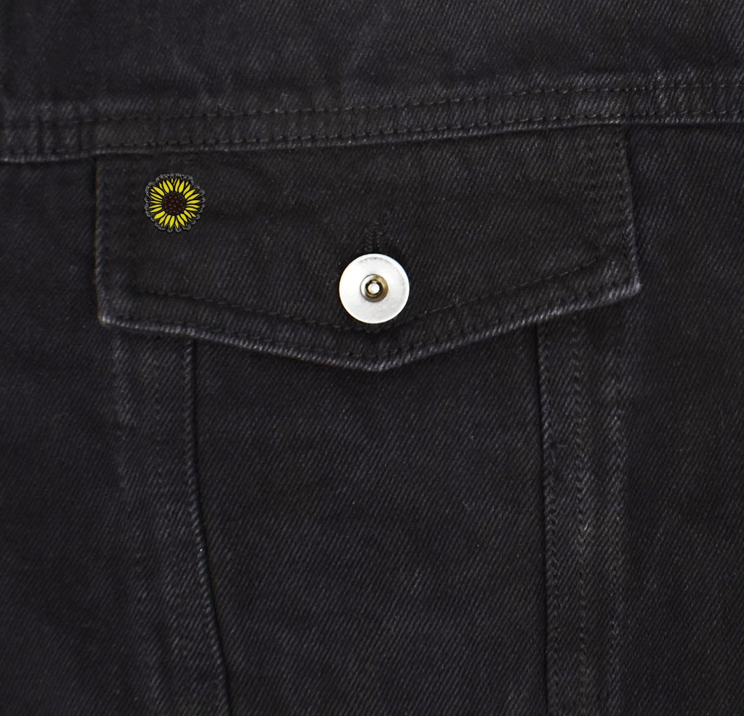Mini Sunflower Set of 4 Filler Enamel Pins | Clayton Jewelry Labs