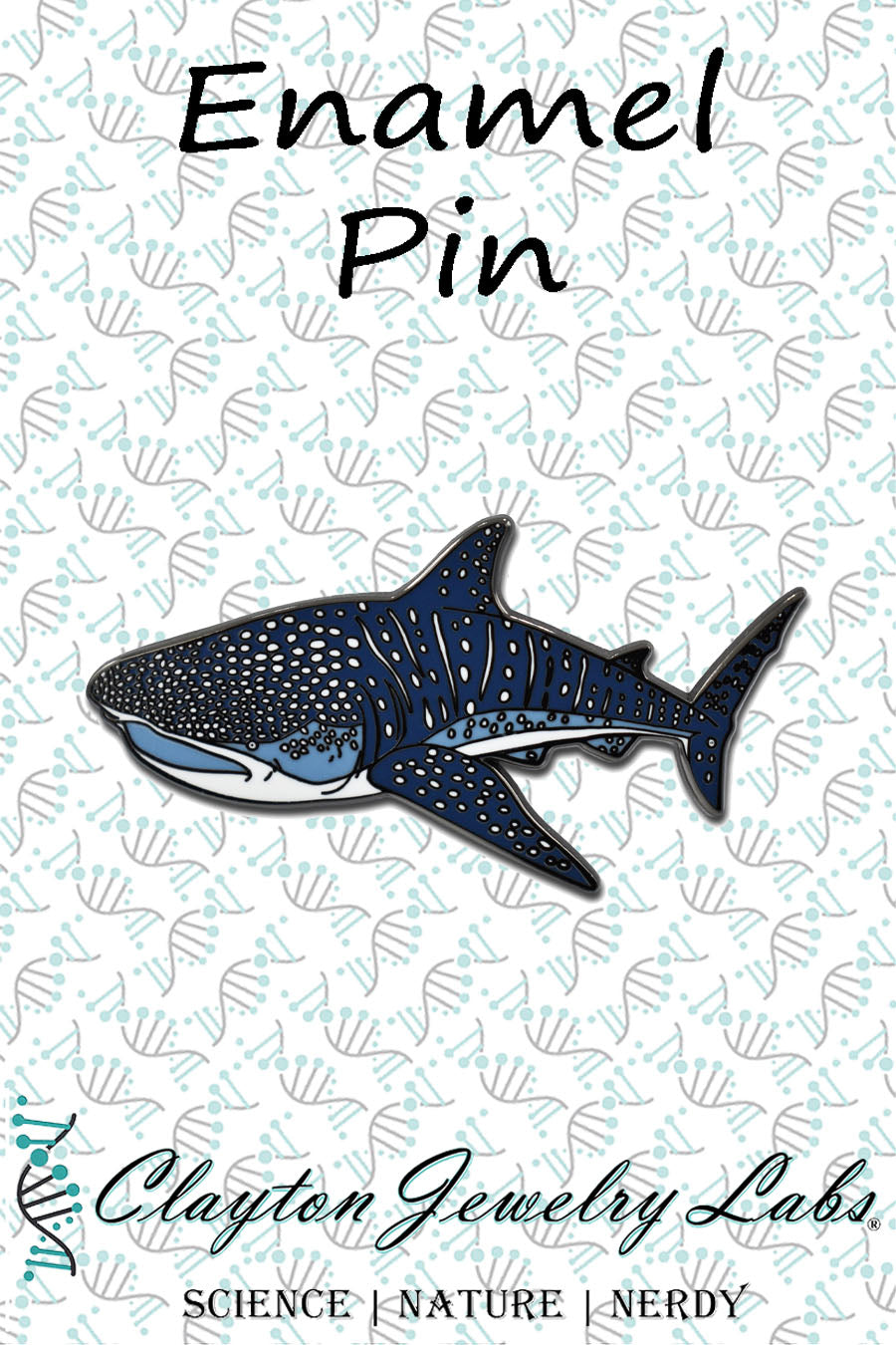 Shark Enamel Pin Set of 4
