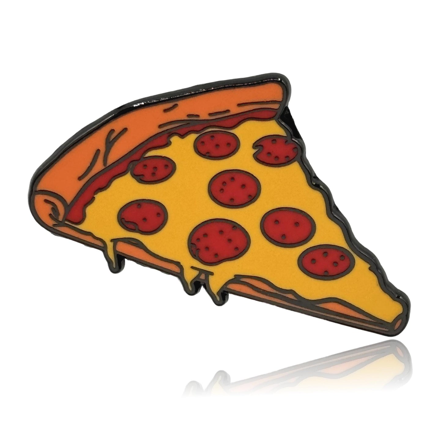 Pepperoni Pizza Enamel Pin - Clayton Jewelry Labs