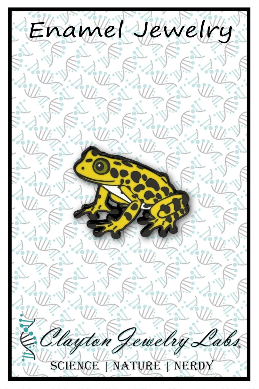 Poison Dart Frog Enamel Pin - Clayton Jewelry Labs