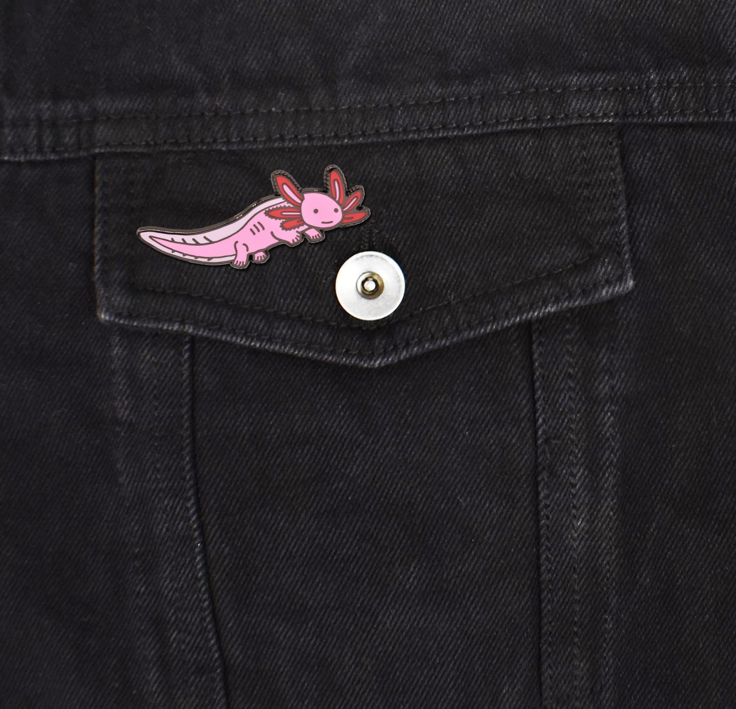 Axolotl Hard Enamel Pin | Clayton Jewelry Labs