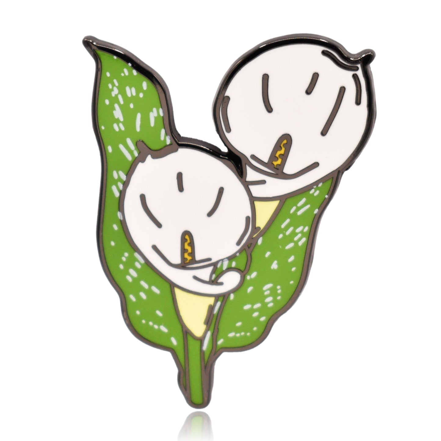 Calla Lily Flower Hard Enamel Pin | Clayton Jewelry Labs