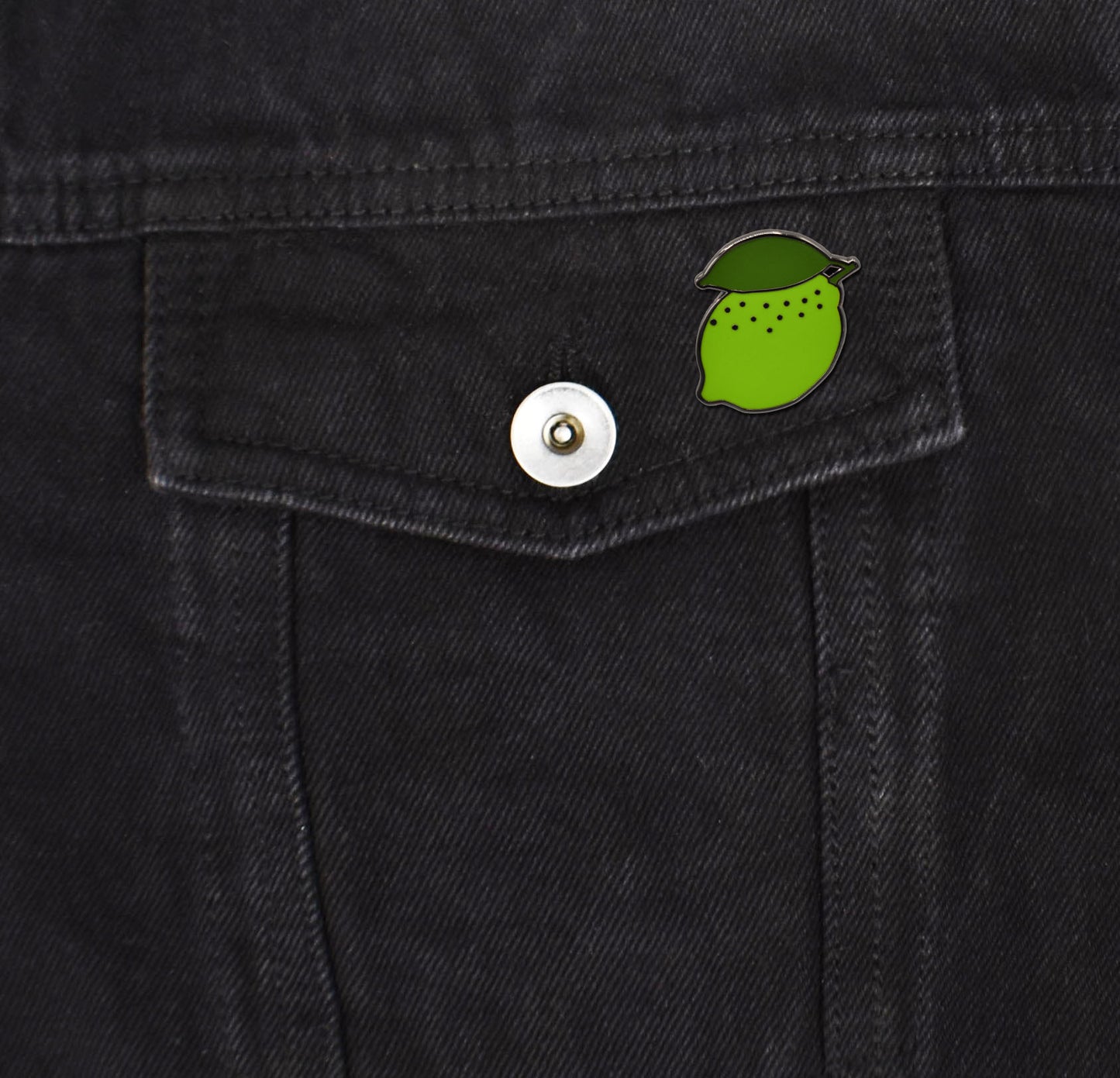 Black Lime Hard Enamel Pin - Clayton Jewelry Labs