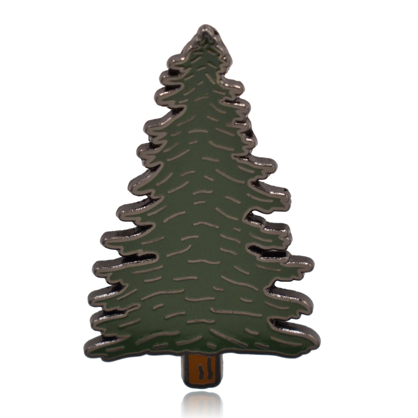 Evergreen Pine Tree Hard Enamel Pin | Clayton Jewelry Labs