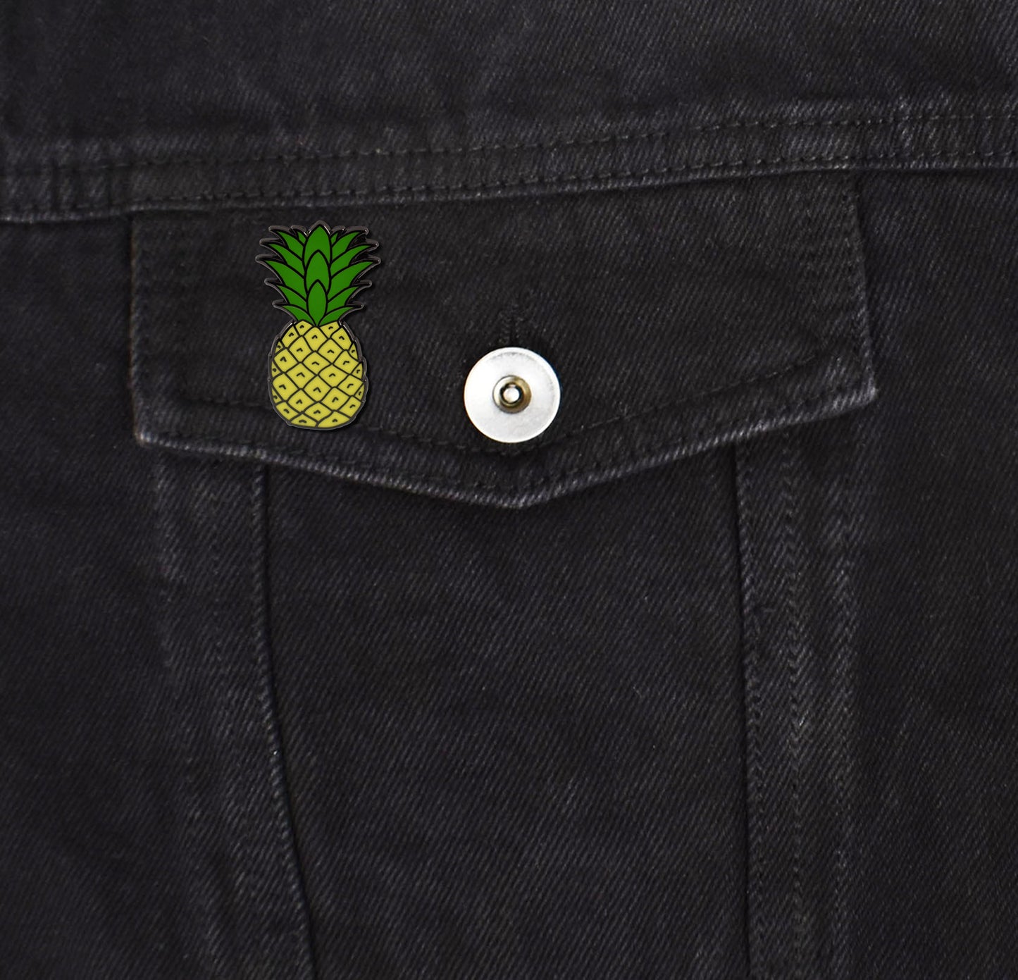 Pineapple Hard Enamel Pin | Clayton Jewelry Labs