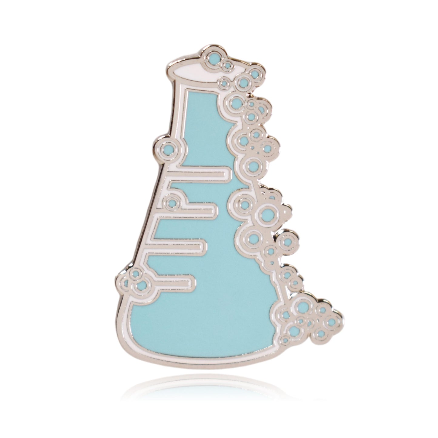 Erlenmeyer Flask Hard Enamel Lapel Pin