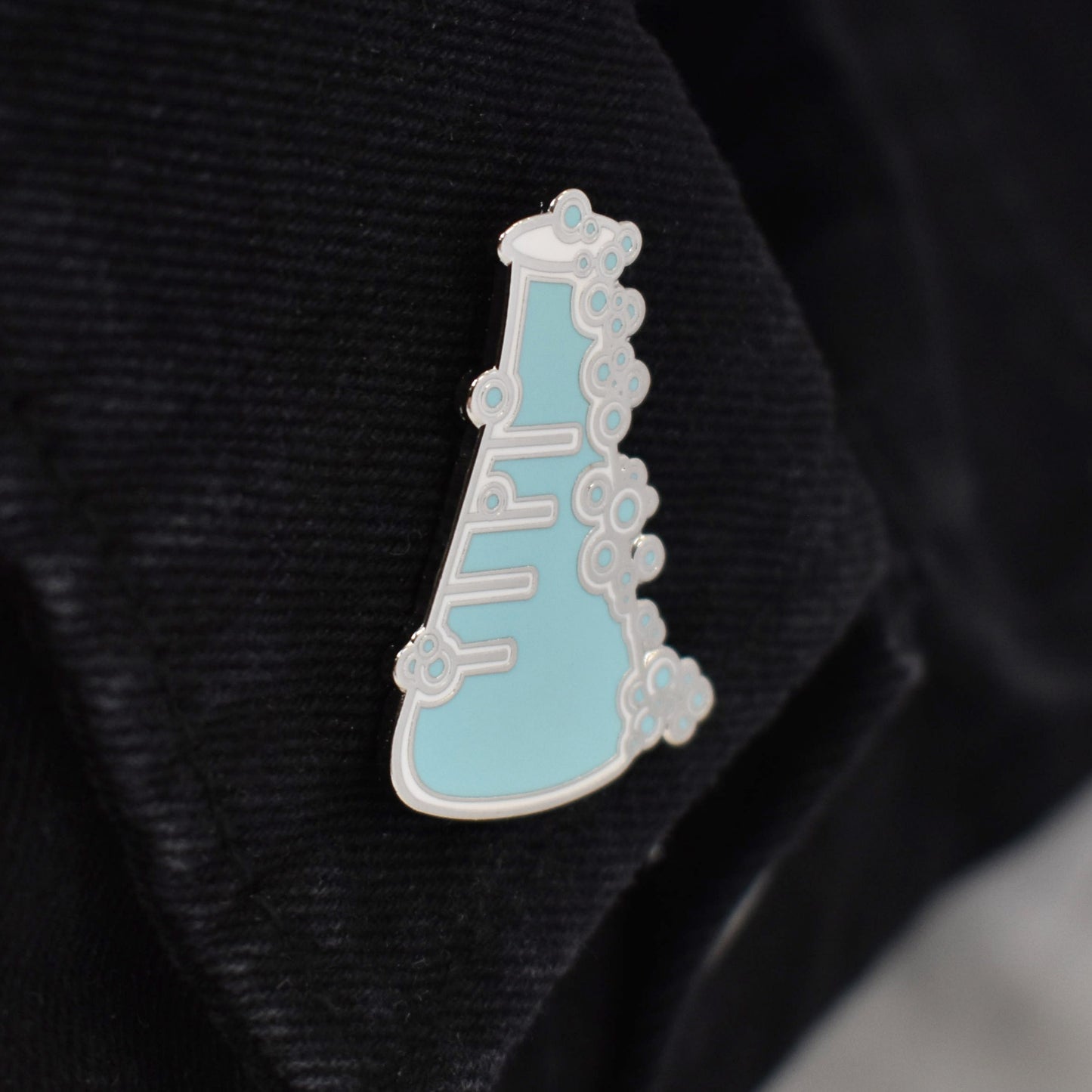 Erlenmeyer Flask Hard Enamel Lapel Pin