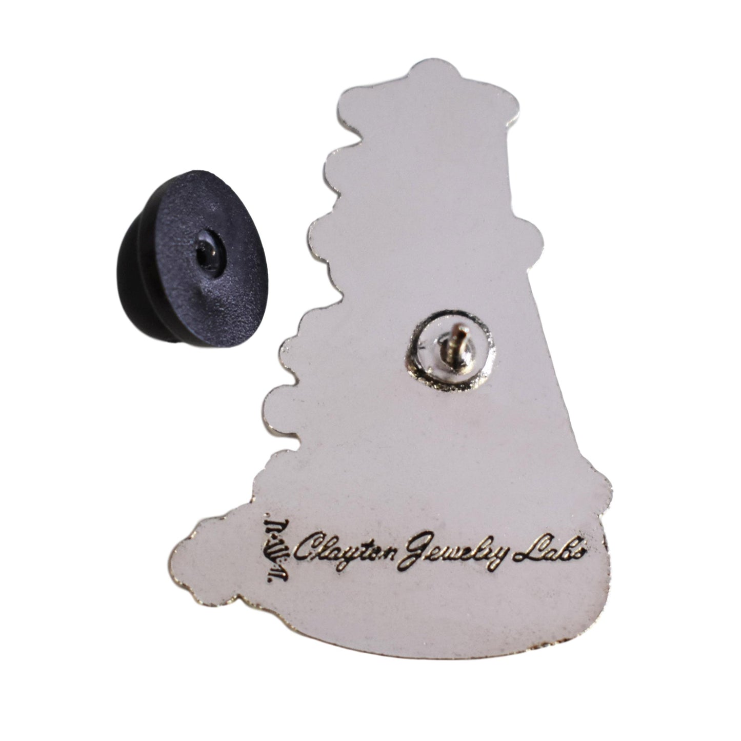 Erlenmeyer Flask Hard Enamel Lapel Pin