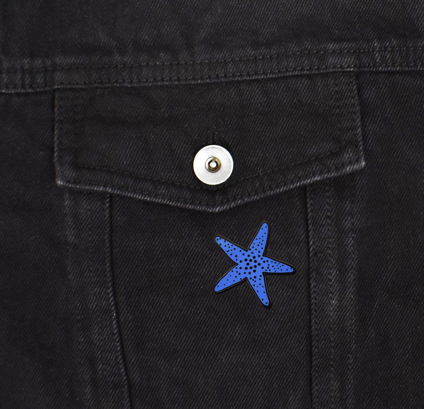 Blue Starfish Hard Enamel Pin | Clayton Jewelry Labs