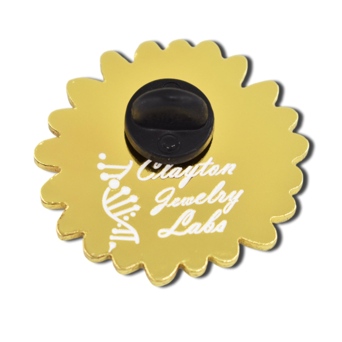 Daisy Flower Hard Enamel Lapel Pin