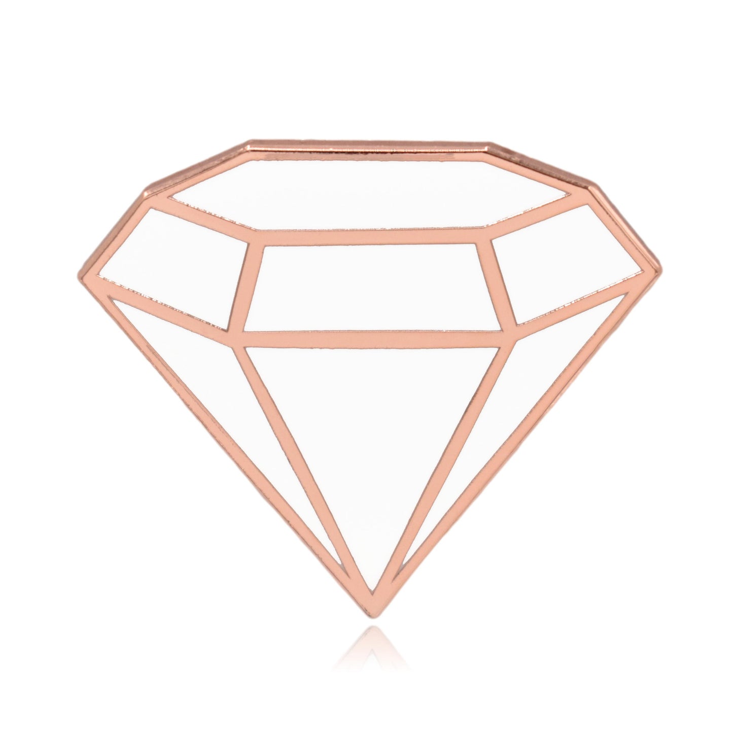 Diamond Hard Enamel Lapel Pin
