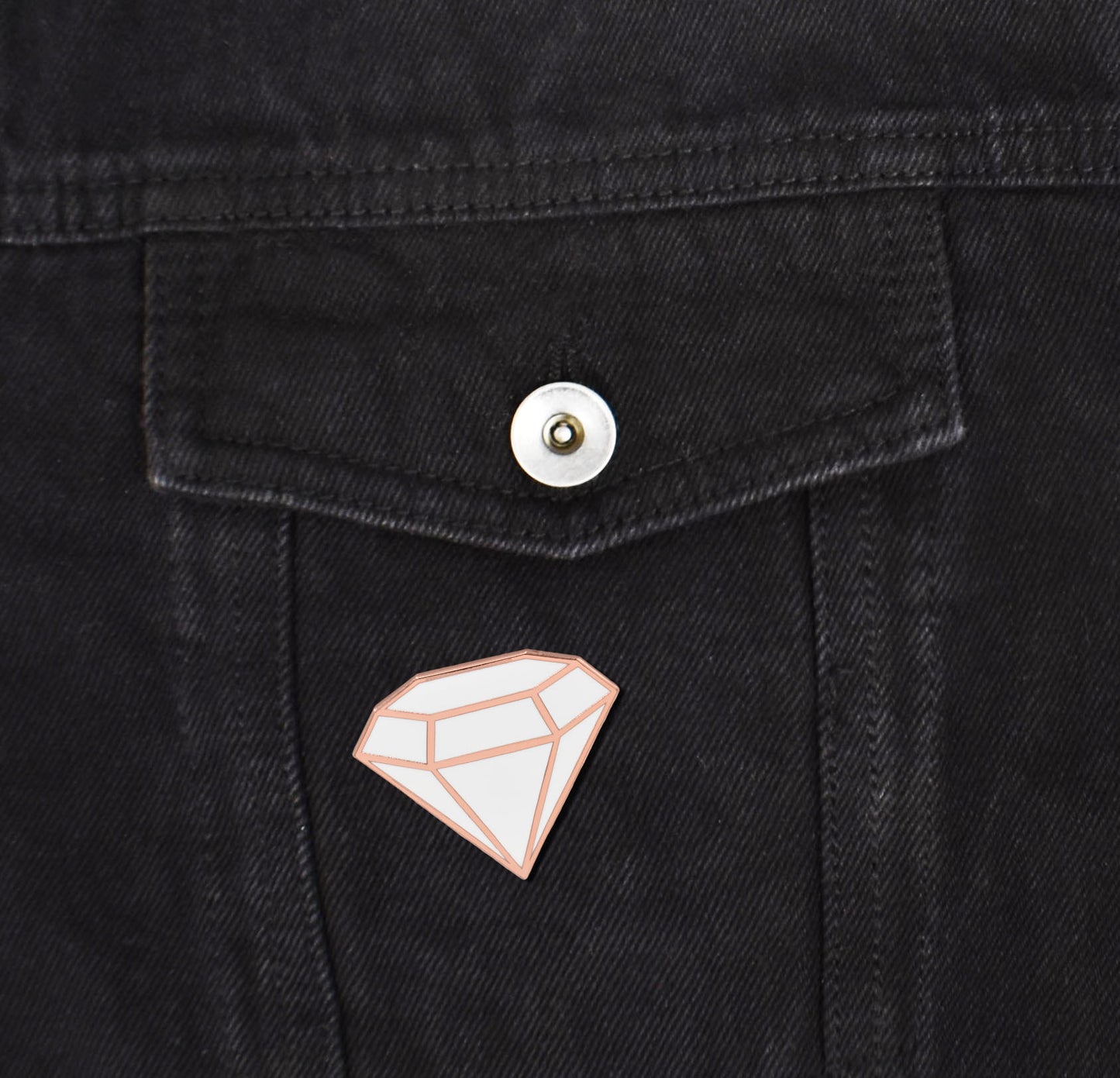 Diamond Hard Enamel Lapel Pin