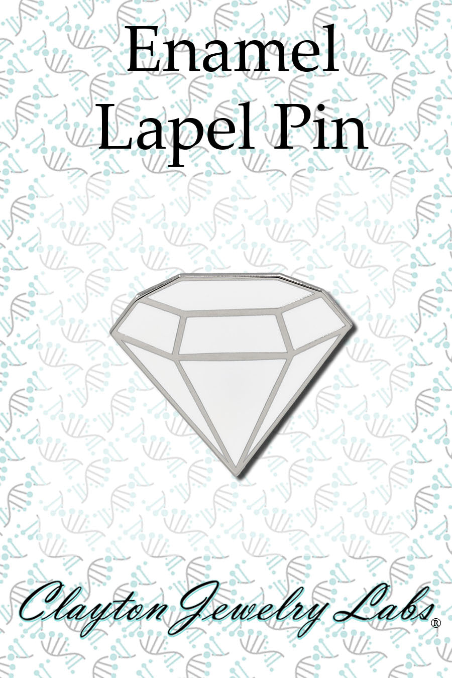 Diamond Hard Enamel Lapel Pin