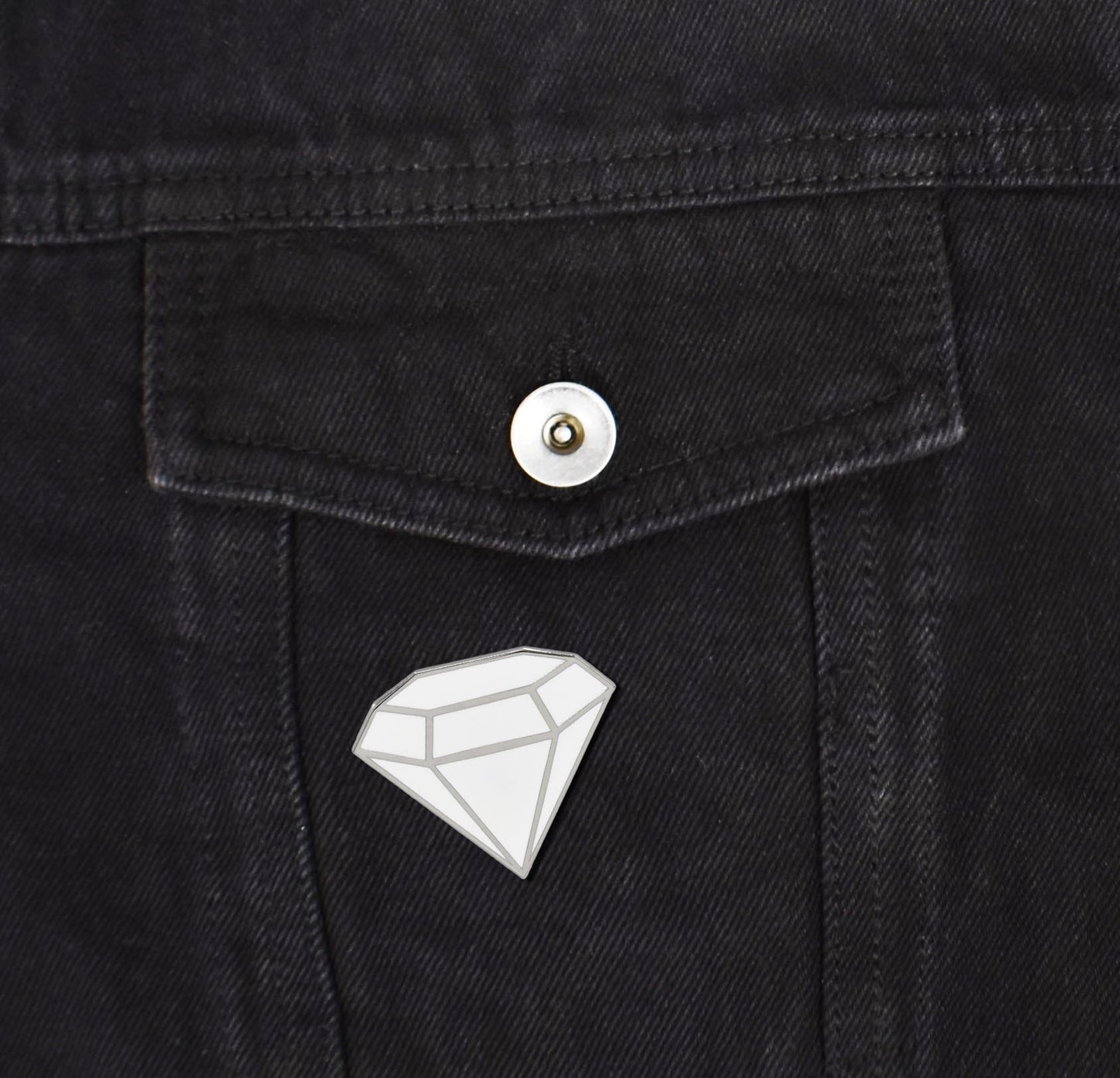 Diamond Hard Enamel Lapel Pin