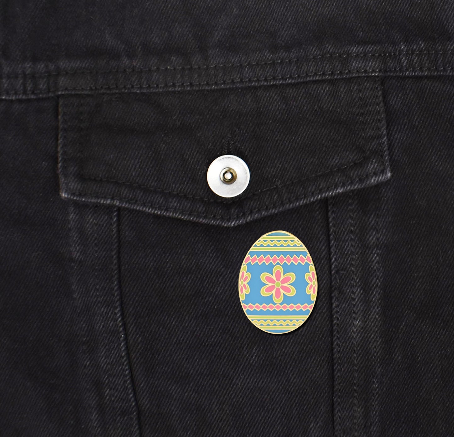 Easter Egg Hard Enamel Pin | Clayton Jewelry Labs