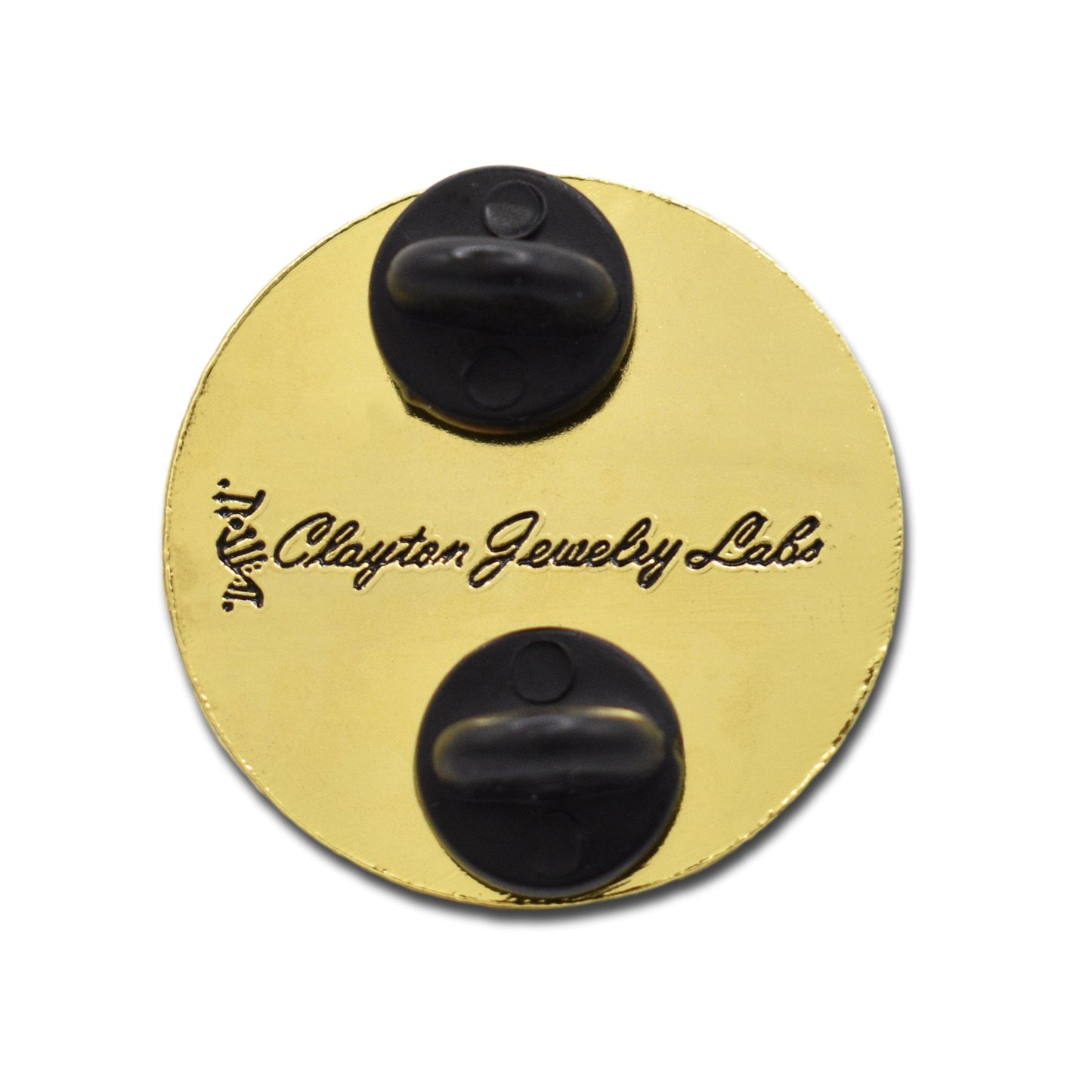 Gold Planet Earth Hard Enamel Pin - Clayton Jewelry Labs