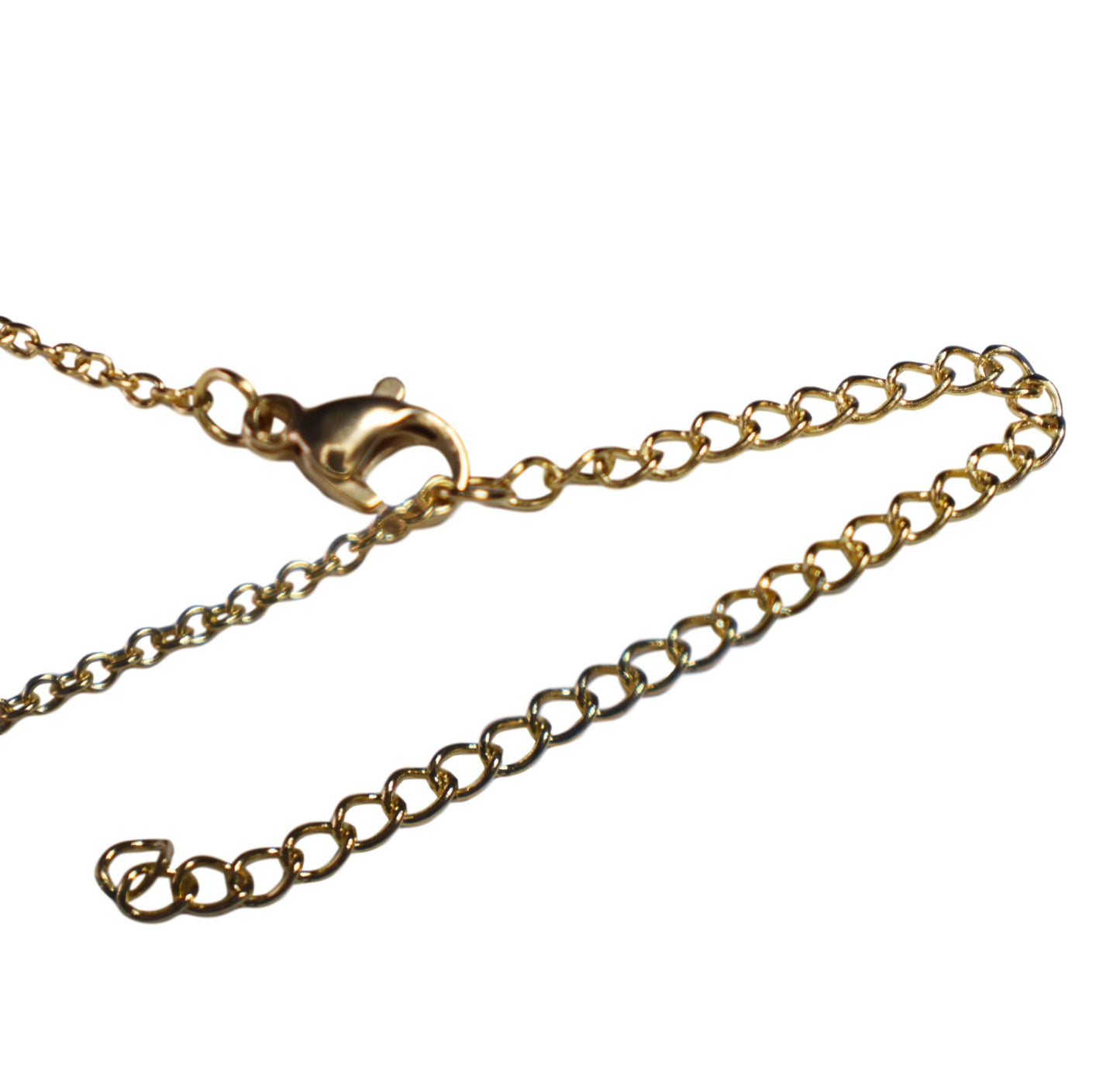 Dopamine Neurotransmitter Molecule Stainless Steel Necklace