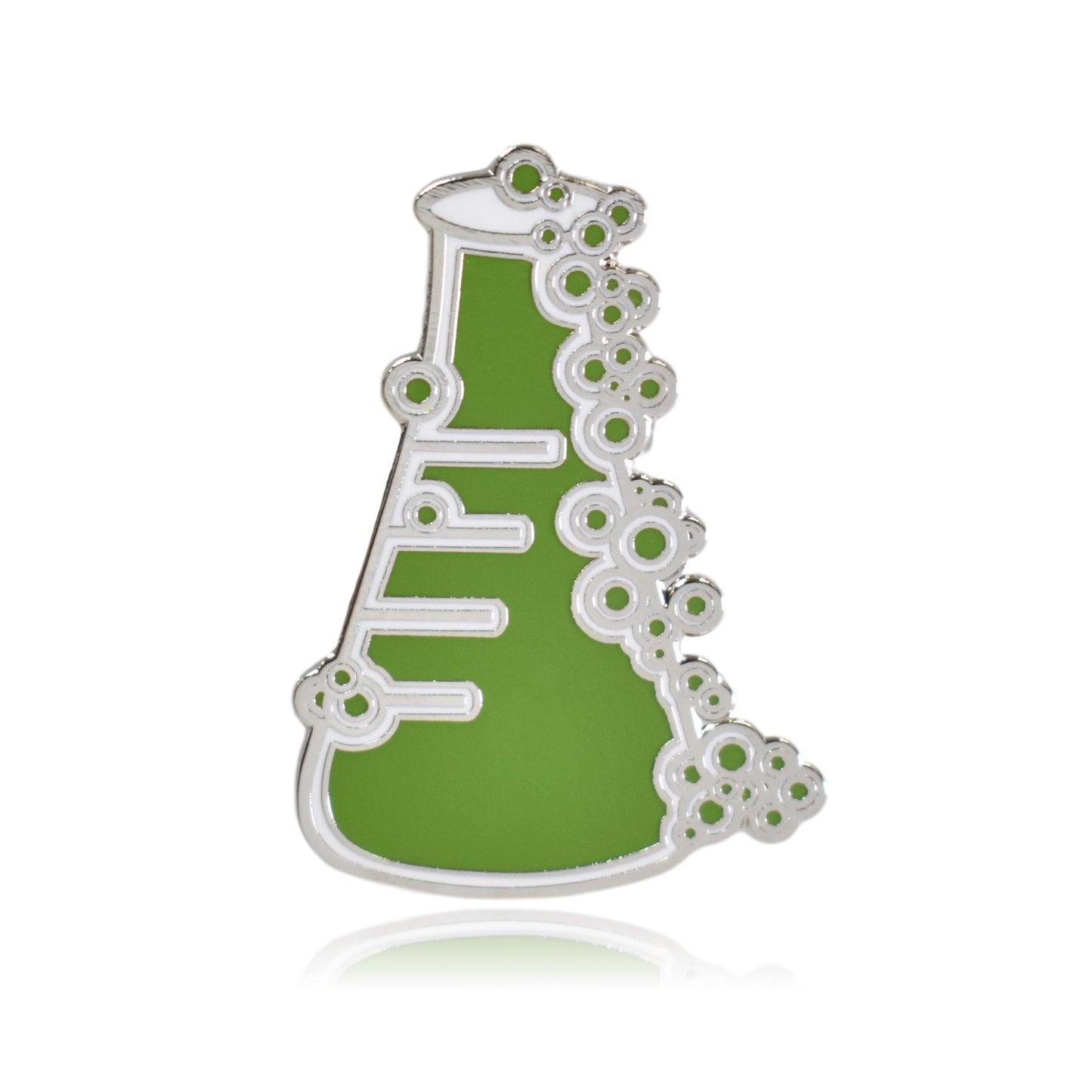 Erlenmeyer Flask Hard Enamel Lapel Pin