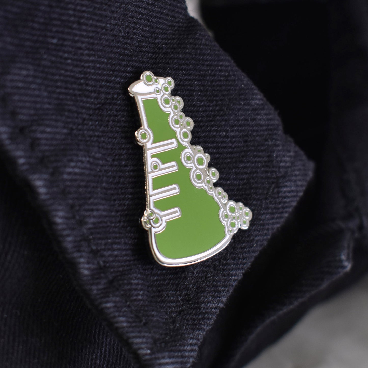 Erlenmeyer Flask Hard Enamel Lapel Pin