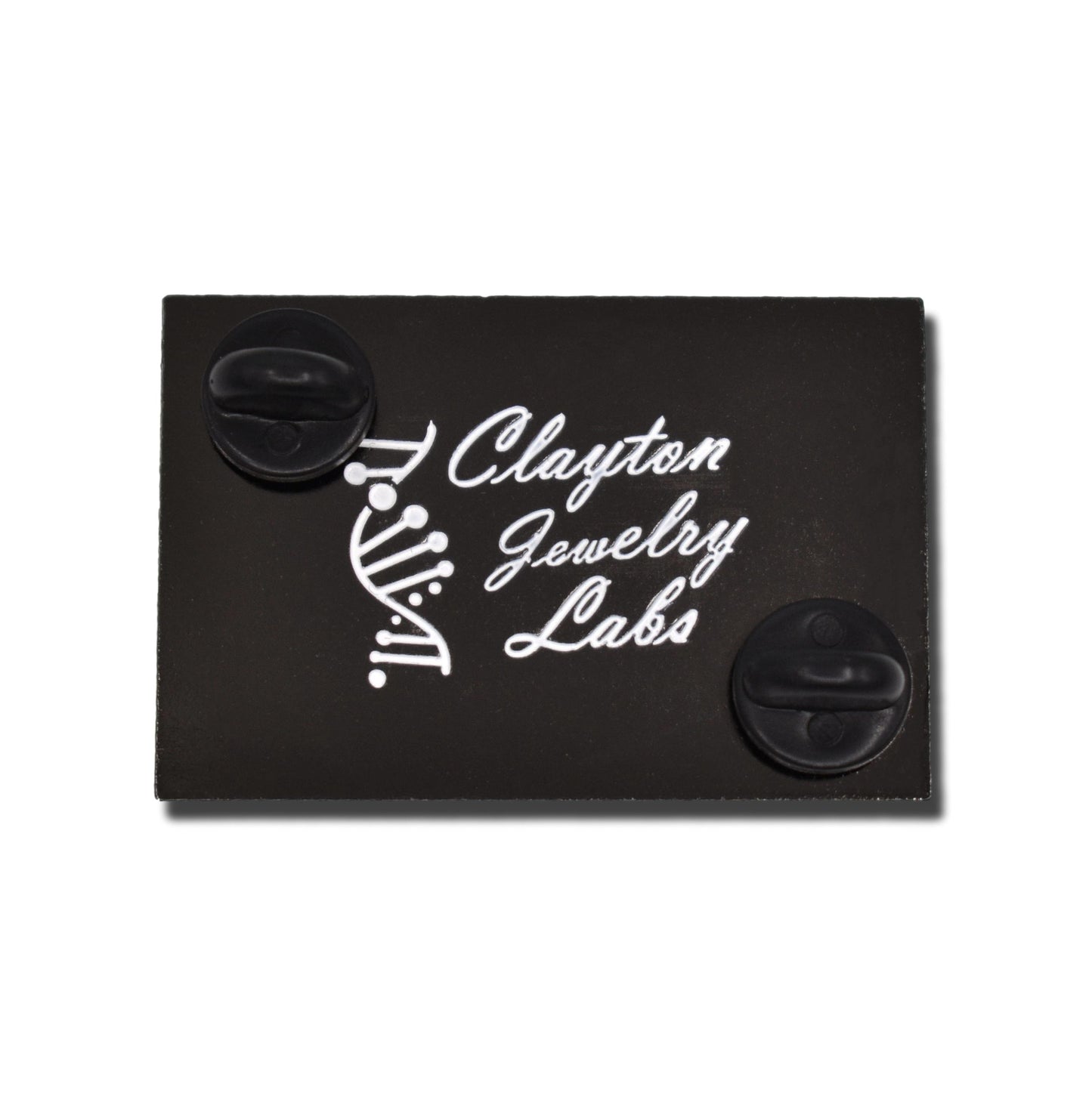 Black Periodic Table of Elements Hard Enamel Pin | Clayton Jewelry Labs