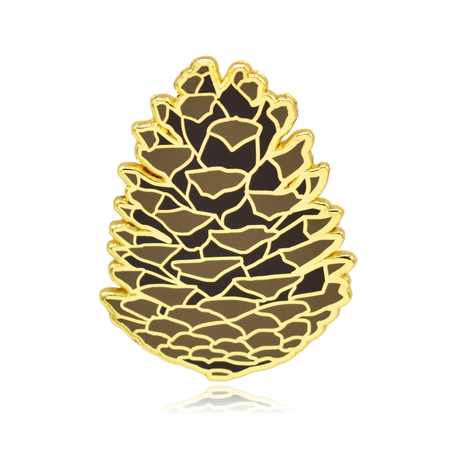 Pinecone Hard Enamel Lapel Pin