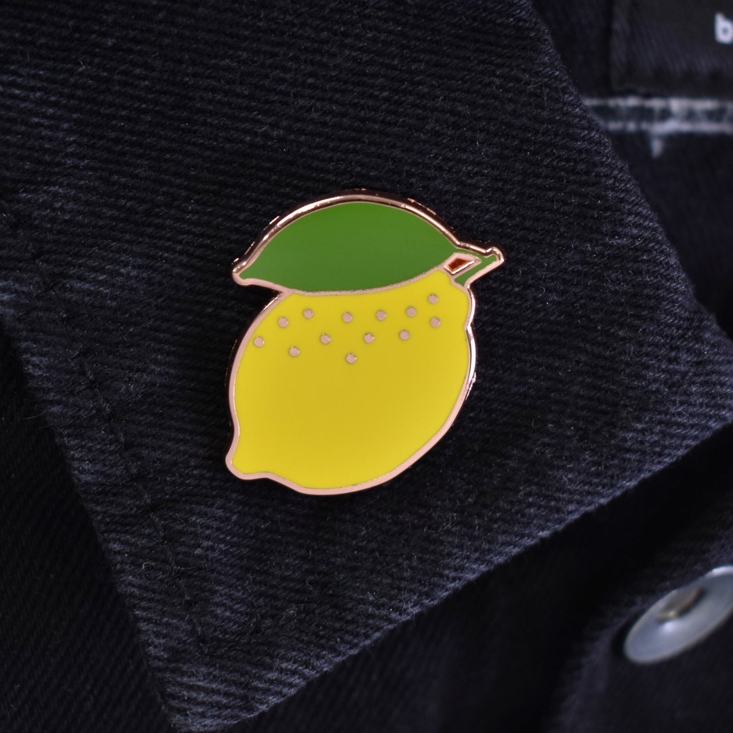 Lemon Lemonade Enamel Pin