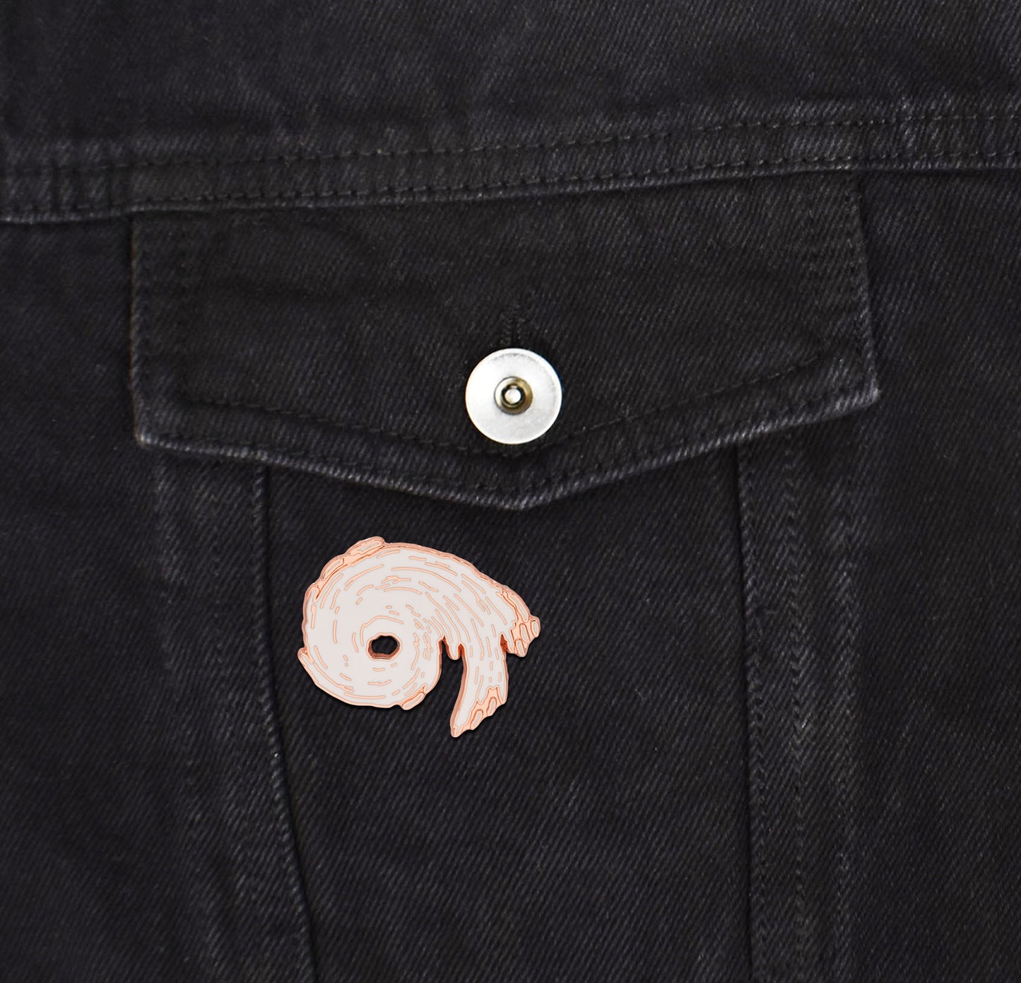 Hurricane Hard Enamel Pin | Clayton Jewelry Labs