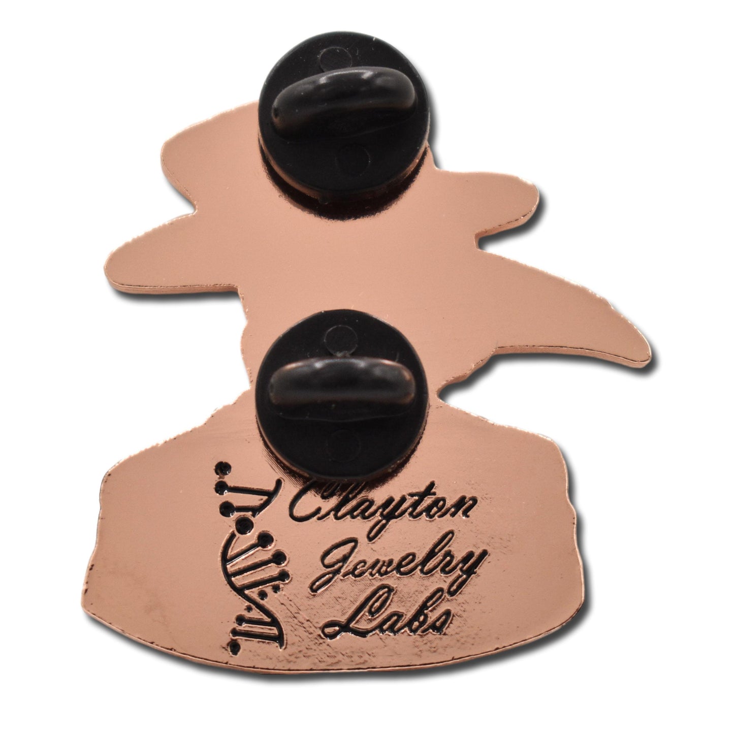 Black Plague Doctor Hard Enamel Pin | Clayton Jewelry Labs