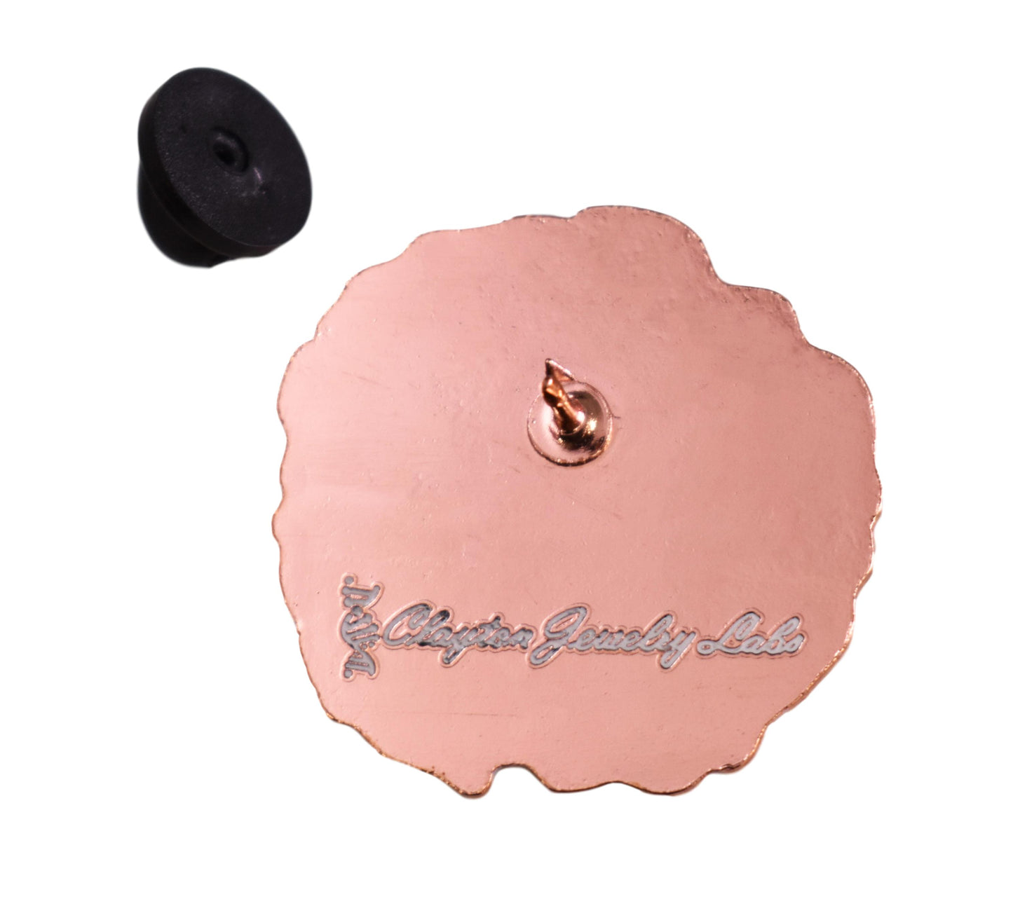 Red Poppy Flower Hard Enamel Lapel Pin