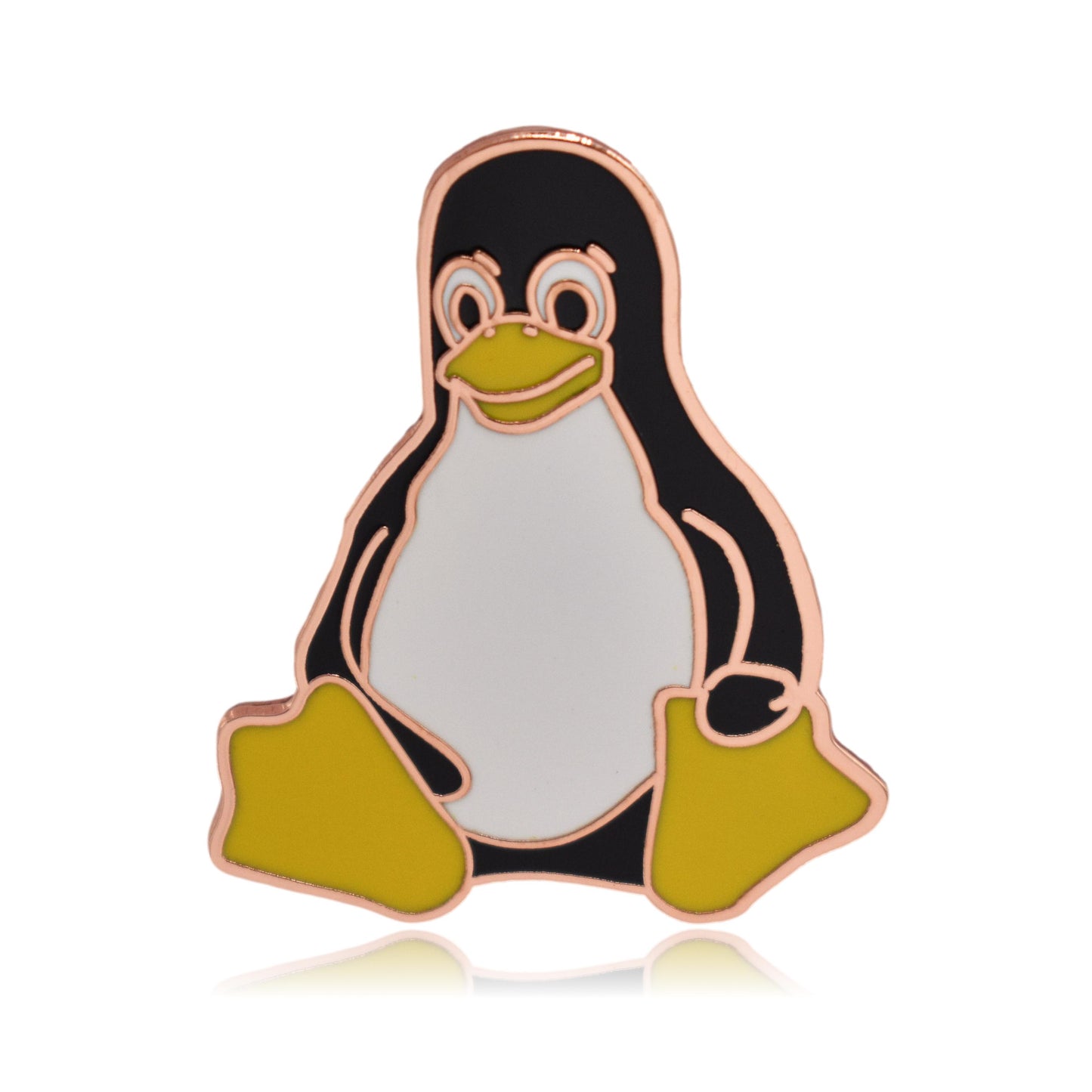 Tux the Linux Penguin Hard Enamel Lapel Pin | Clayton Jewelry Labs