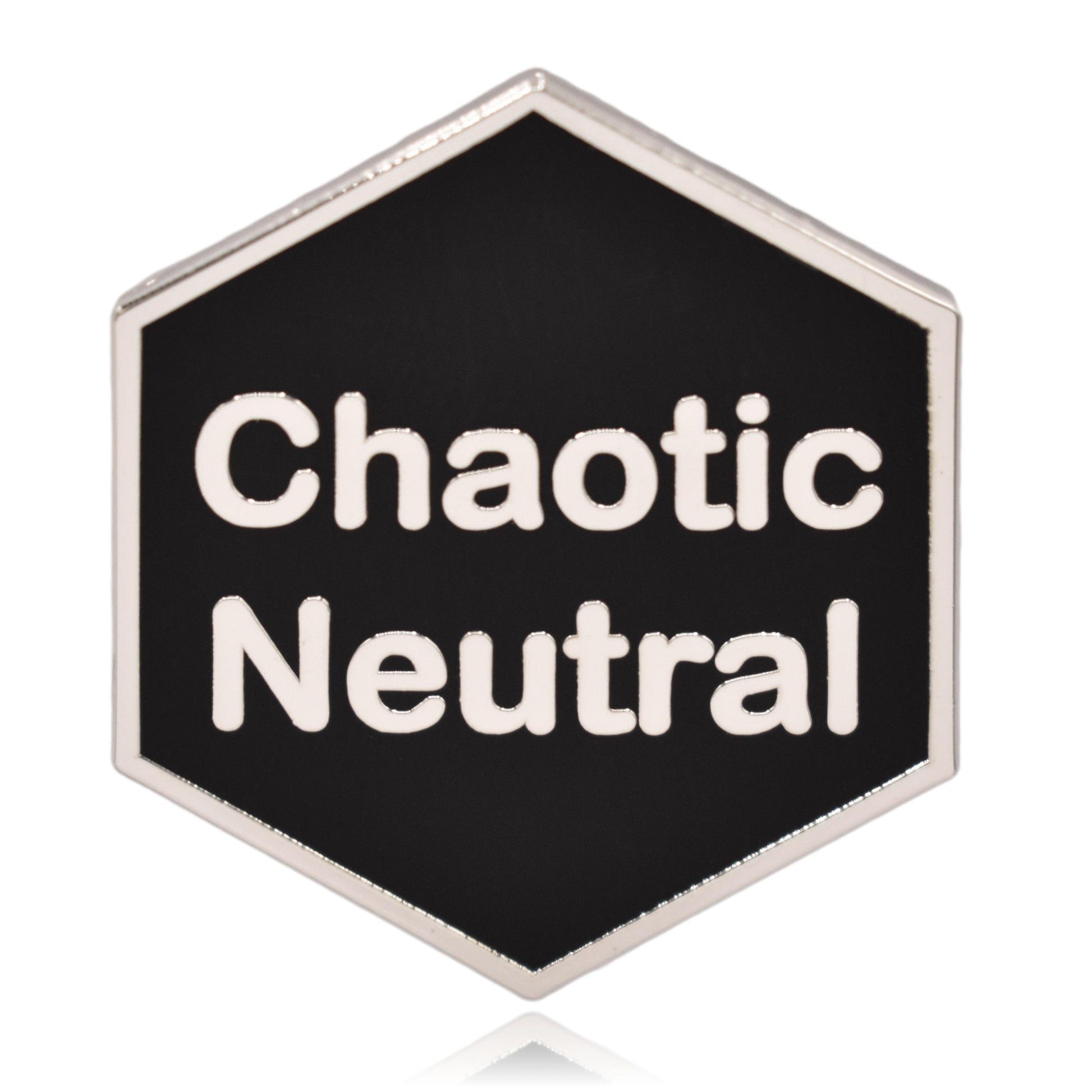 Chaotic Neutral Dice Hard Enamel Pin | Clayton Jewelry Labs
