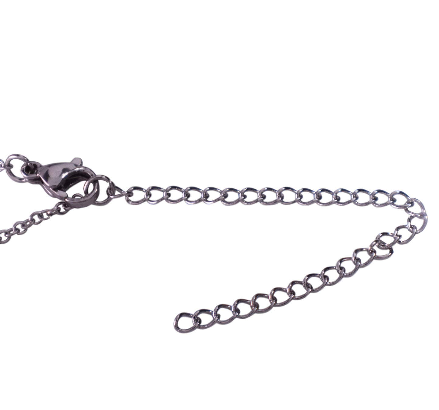 DNA Double Helix Science Stainless Steel Necklace