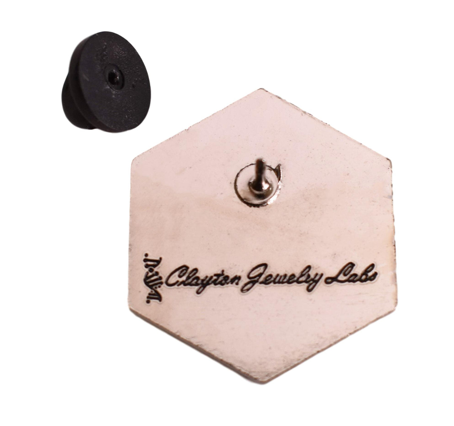 D6 Six-Sided Die Hard Enamel Lapel Pin