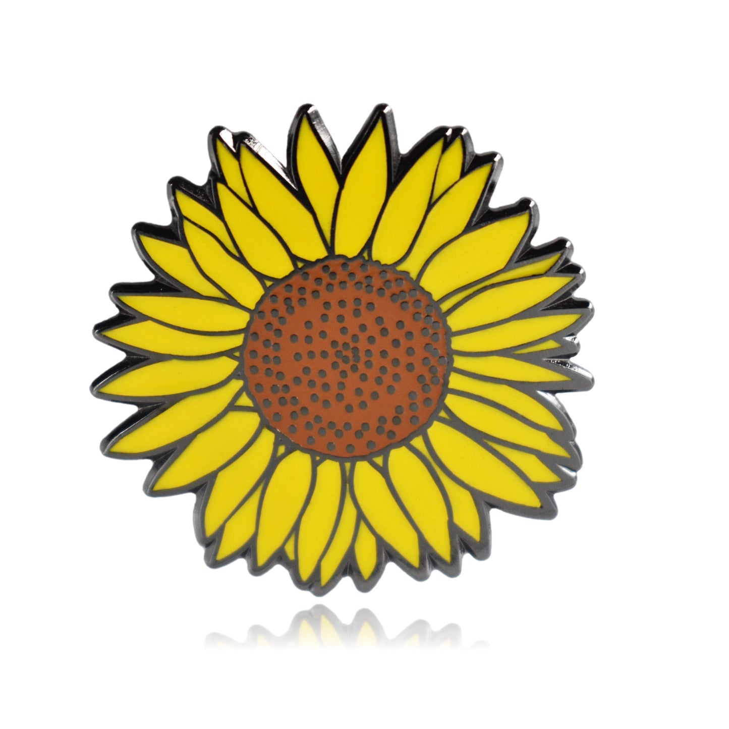 Sunflower Hard Enamel Lapel Pin