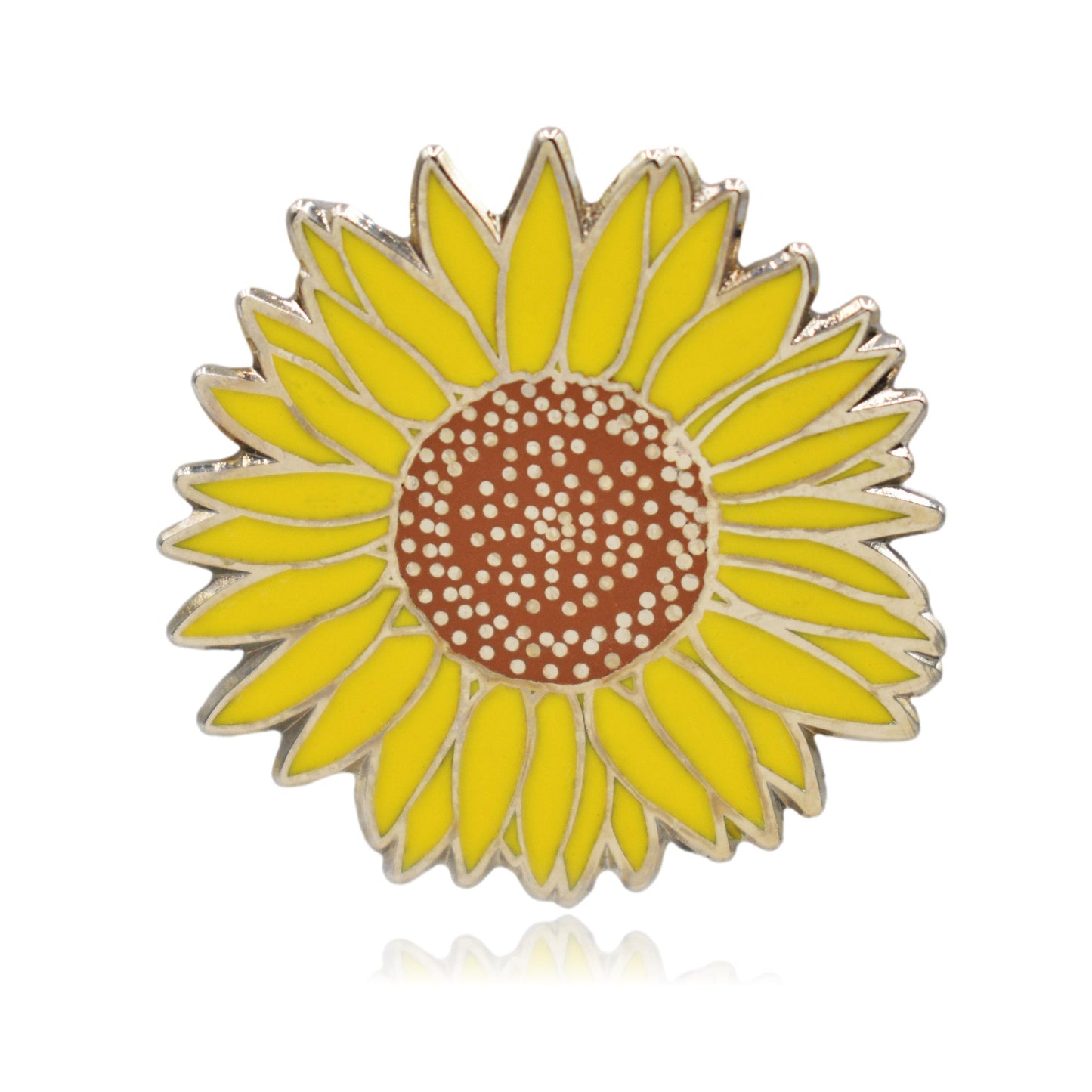 Sunflower Hard Enamel Lapel Pin