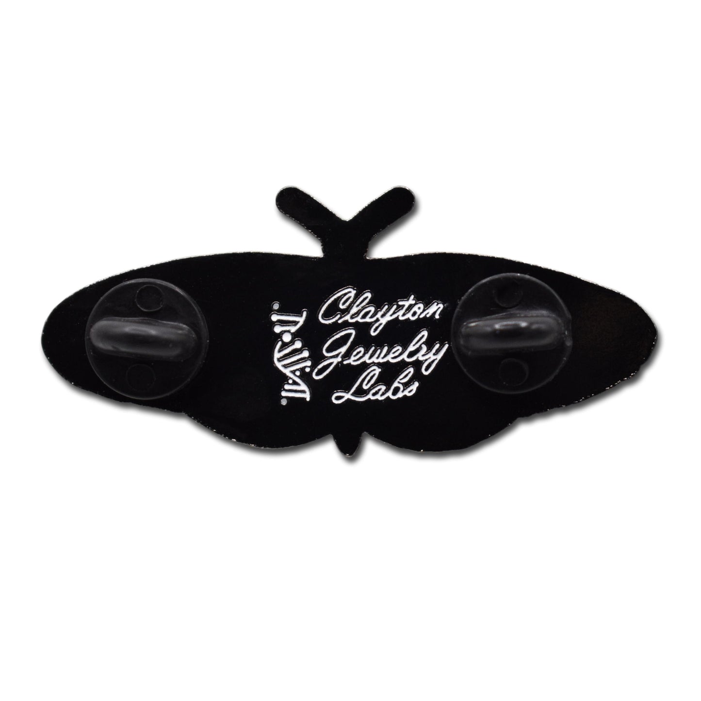 Tiger Longwing Butterfly Hard Enamel Pin - Clayton Jewelry Labs