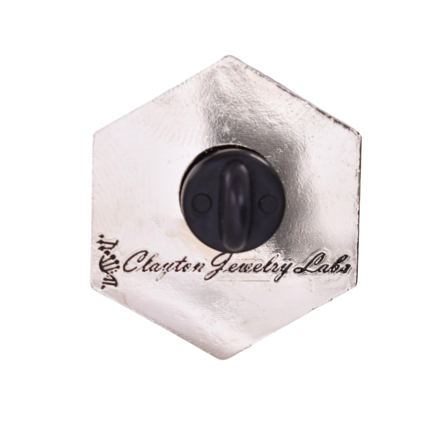 D20 Twenty-Sided Die Hard Enamel Lapel Pin