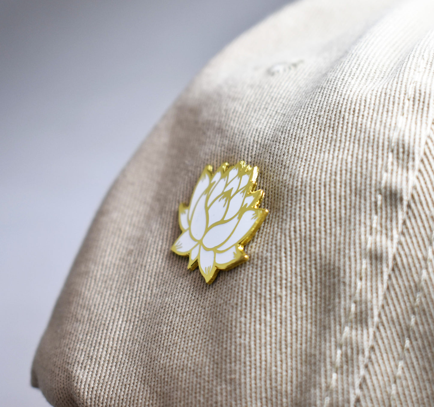 Lotus Flower Enamel Pin