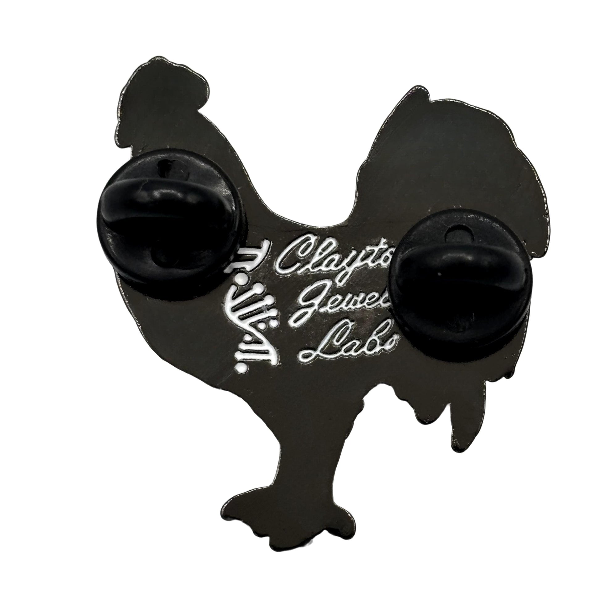 Rooster Enamel Pin - Clayton Jewelry Labs