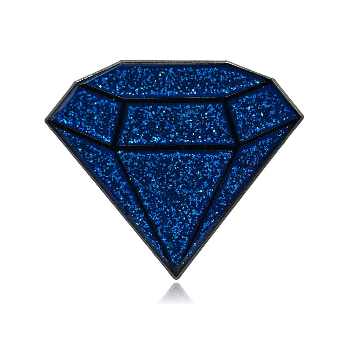 Diamond Shaped Hard Enamel Lapel Pin