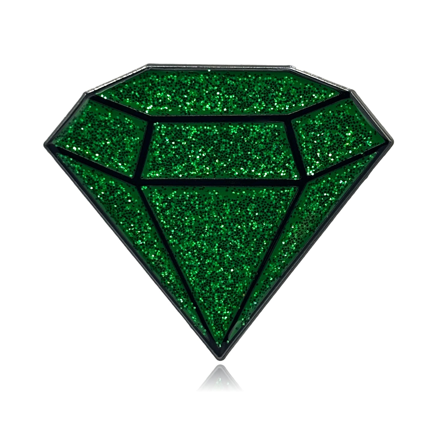 Diamond Shaped Hard Enamel Lapel Pin