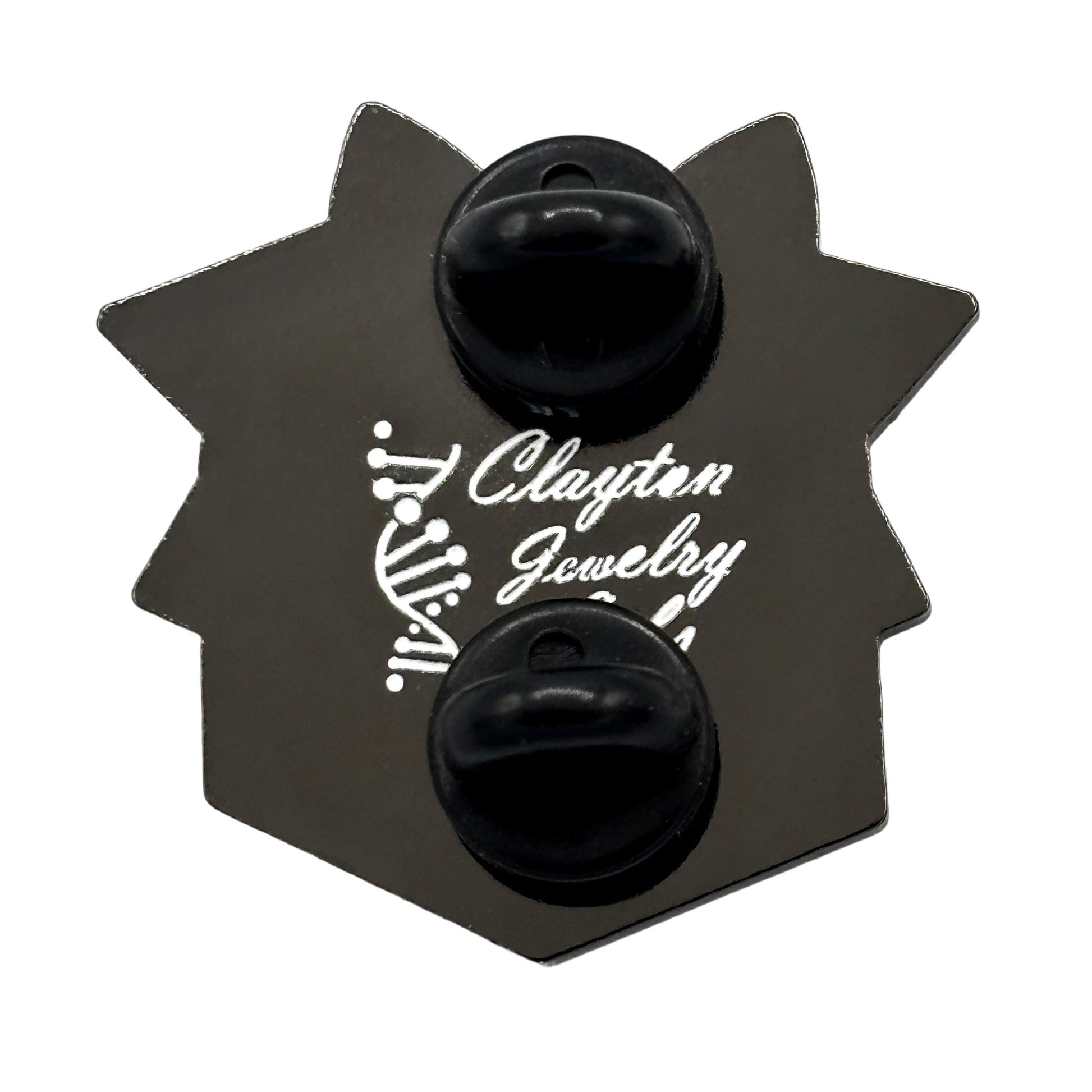 Cat in a Box Enamel Pin - Clayton Jewelry Labs